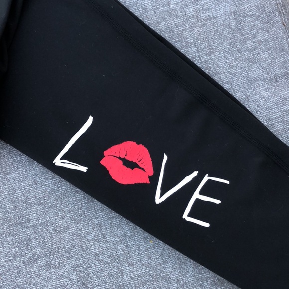 NWOT! - NIKKIb PEACE & LOVE High-Rise Yoga Leggings - Picture 9 of 10